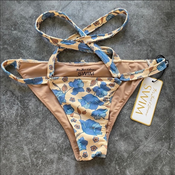 For Love And Lemons Other - For love & lemons Tulipe strappy Bikini bottom